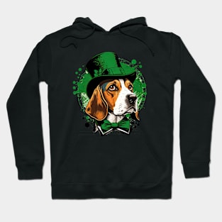 Beagle St Patrick's Day Hoodie